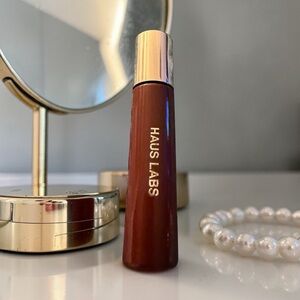 Haus Labs atomic Shake Lip Lacquer in burgundy Shine. Rare NWOB!